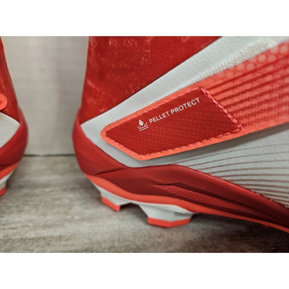 Under Armour UA Highlight Hammer Football Cleats - Red and White - Men's Size 11